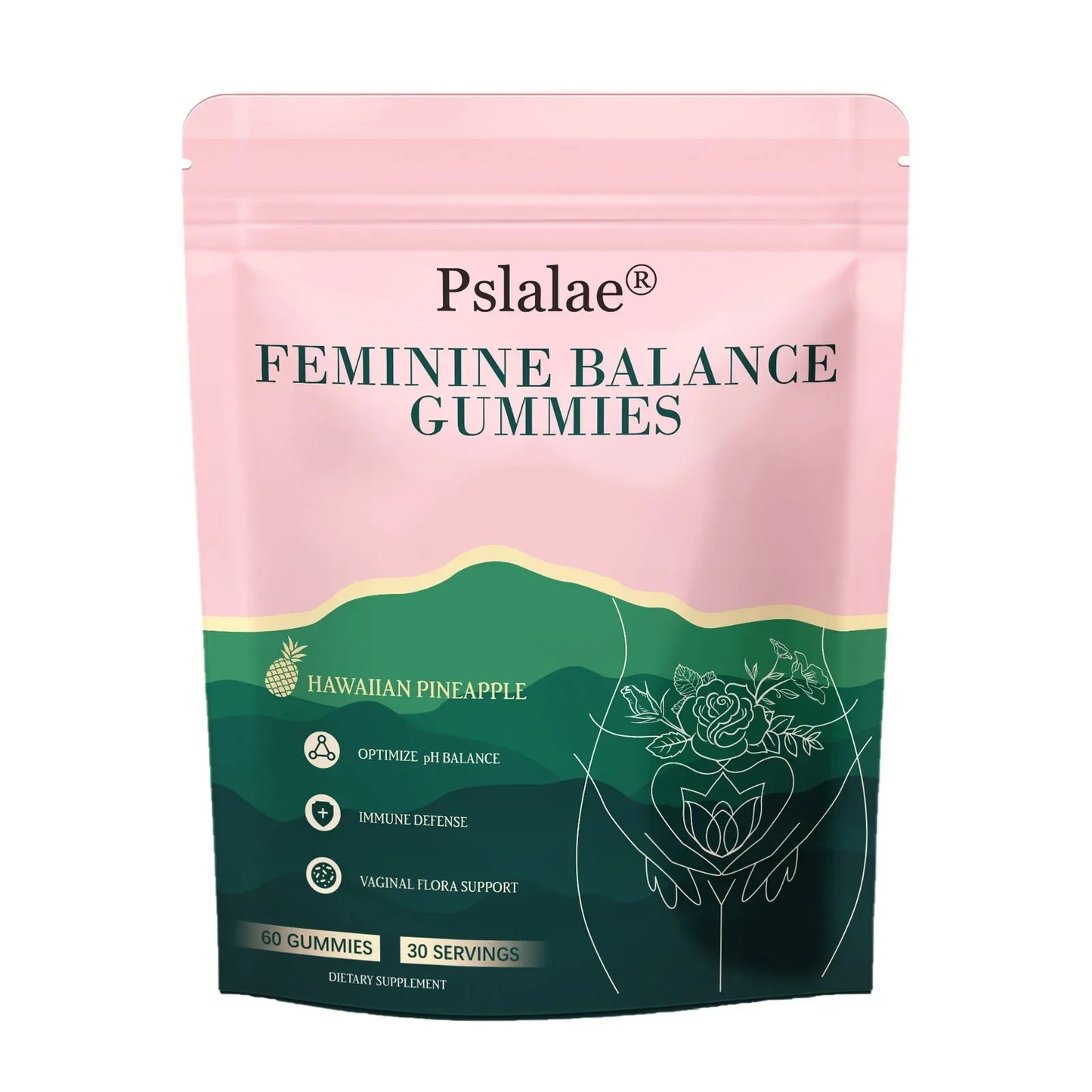 Feminine Balance Gummies - Regulate Female Physiological Balance, Vaginal Health, Relieve Dysmenorrhea