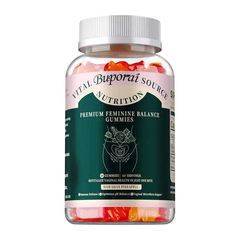 Premium Feminine Balance Gummies - Protecting Women'S Vaginal Health, Supports PH Balance Supplement
