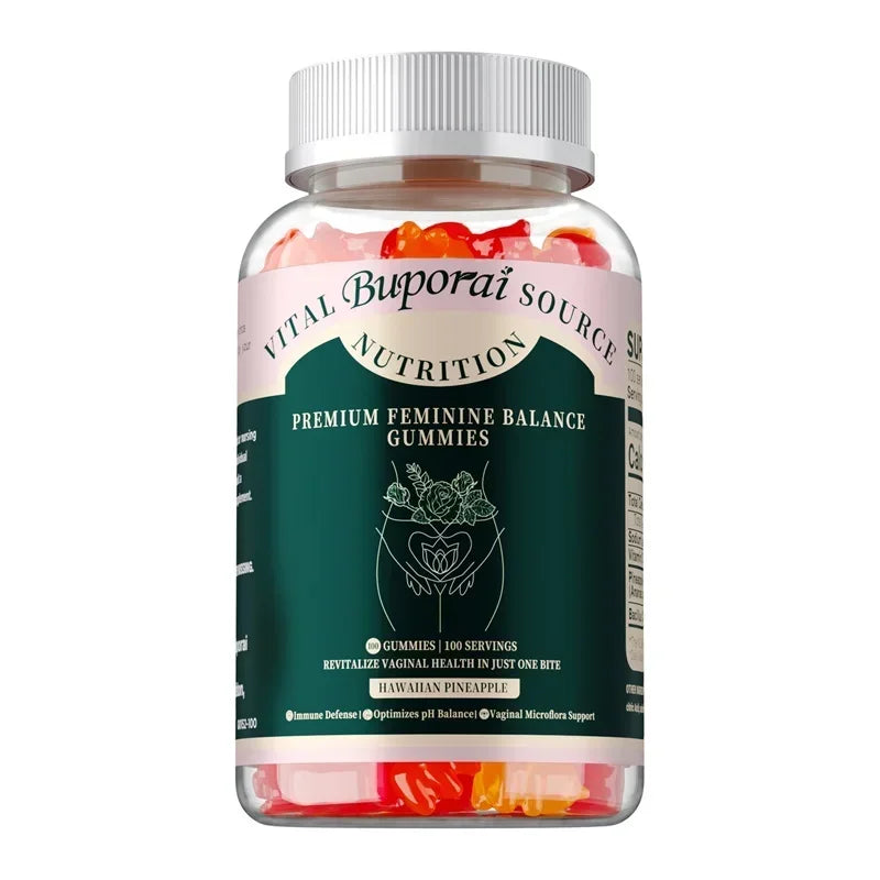 Premium Feminine Balance Gummies - Protecting Women'S Vaginal Health, Supports PH Balance Supplement