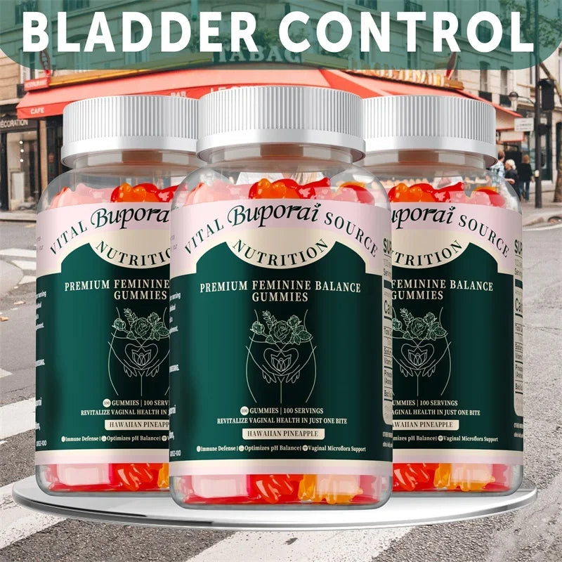 Premium Feminine Balance Gummies - Protecting Women'S Vaginal Health, Supports PH Balance Supplement