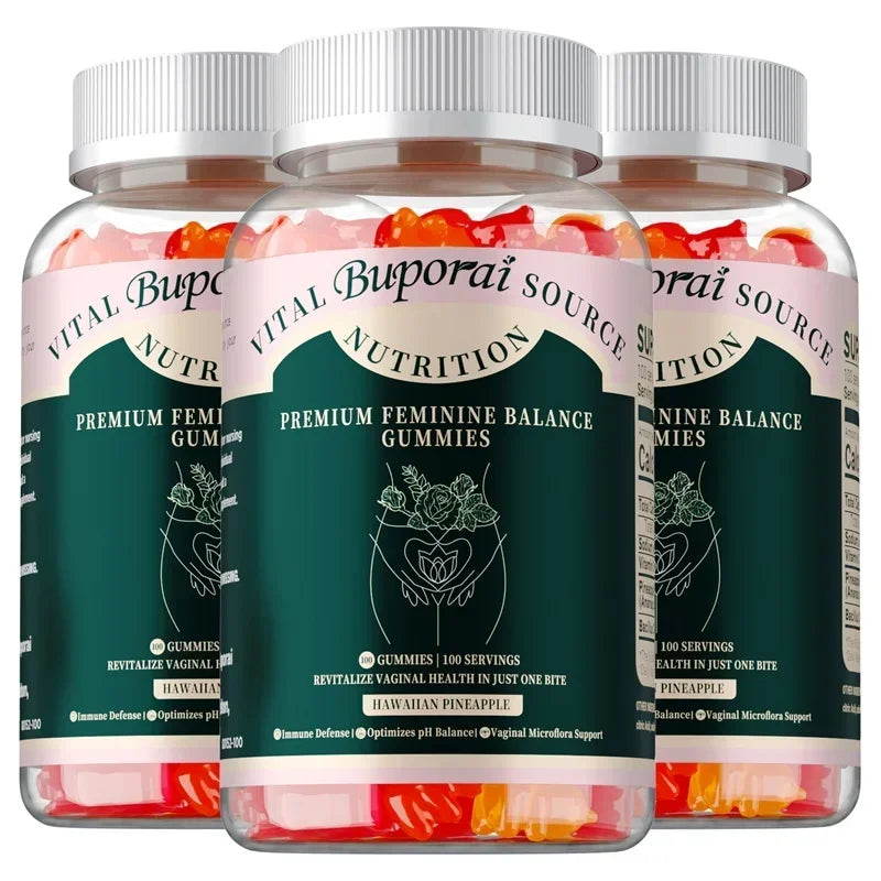 Premium Feminine Balance Gummies - Protecting Women'S Vaginal Health, Supports PH Balance Supplement