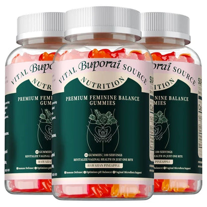 Premium Feminine Balance Gummies - Protecting Women'S Vaginal Health, Supports PH Balance Supplement